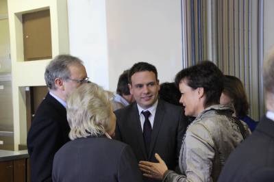 mit Staatsministerin Lucia Puttrich beim Neujahrsempfang der CDU Glashtten