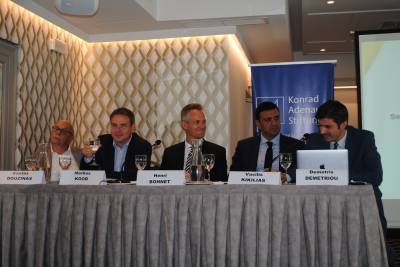 Auf der KAS-Konferenz zur Sicherheitspolitik im Mittelmeer hielt ich einen Vortrag zu Deutschlands Sicherheitspolitik