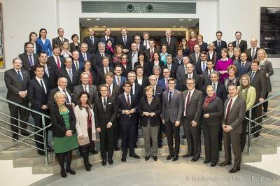 Gruppe 13 zu Besuch im Bundeskanzleramt