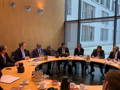 Gesprch mit hoher Delegation aus dem G5 Sahel-Sekretariat